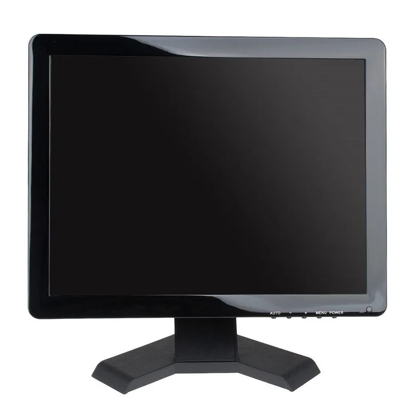 1024*768 touch lcd monitor 15 inch touch screen computer monitor with 4 wire resistive touch screen AV/BNC/VGA/HDMI/USB input