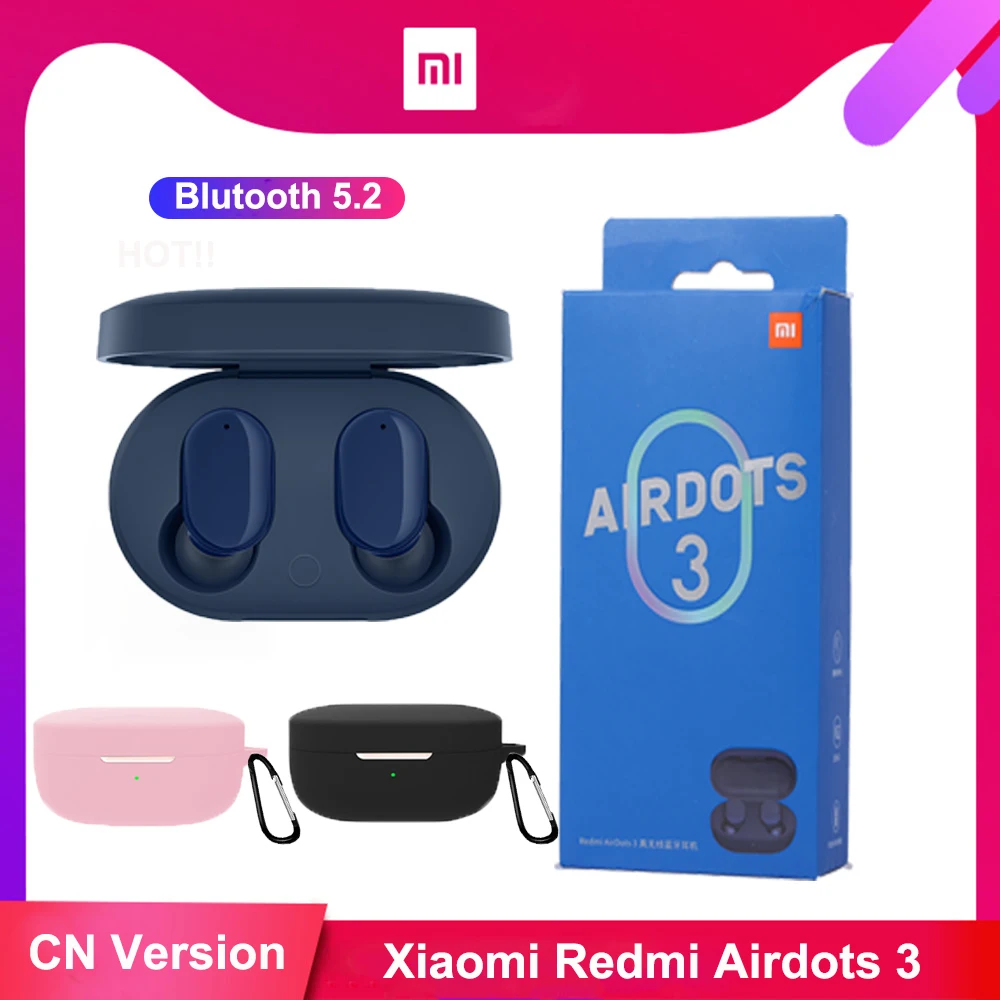 2021 Xiaomi Redmi AirDots 3 беспроводные BT 5 2 Быстрая зарядка наушники стерео бас с