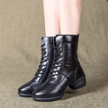 

2020 Fashion Women Boots shoes Autumn Winter women's Boots winter Ladies Thick Sole winter boots Botas Mujer