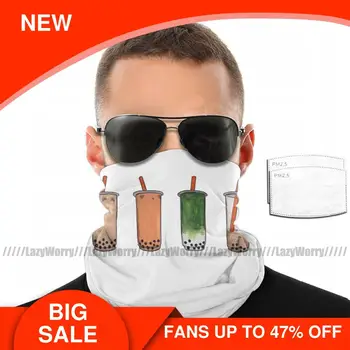 

Milk Mouth Face Mask Boba Facial Mask Adult with Filters Nice Kawai Mask