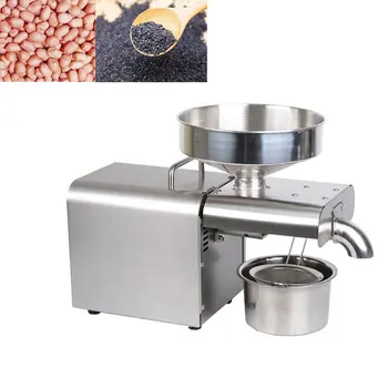 

Automatic Home Use Small Oil Presser Cold Press Peanut Sesame Screw Oil Press Machine Mini Nut Seed Oil Extraction Machine