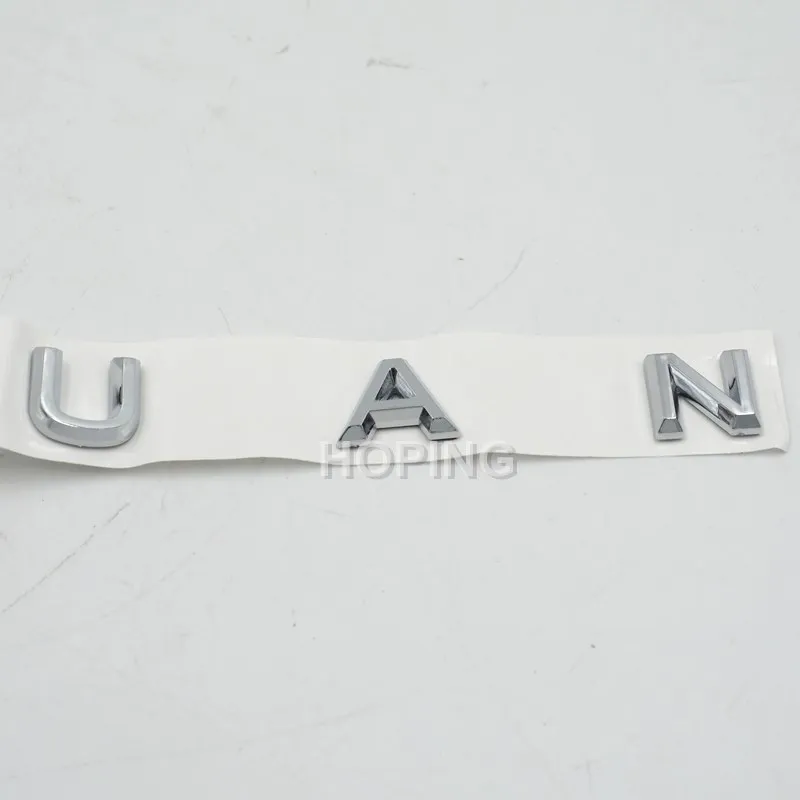Hoping Ready Stock 3D Chrome ABS For TIGUAN Car Styling Rear Trunk Logo Badge Sticker