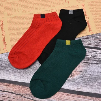 

Women Comfortable Stripe Cotton Socks Women Slippers Short Ankle Socks High Quality Fashion Random Color 1Pairs