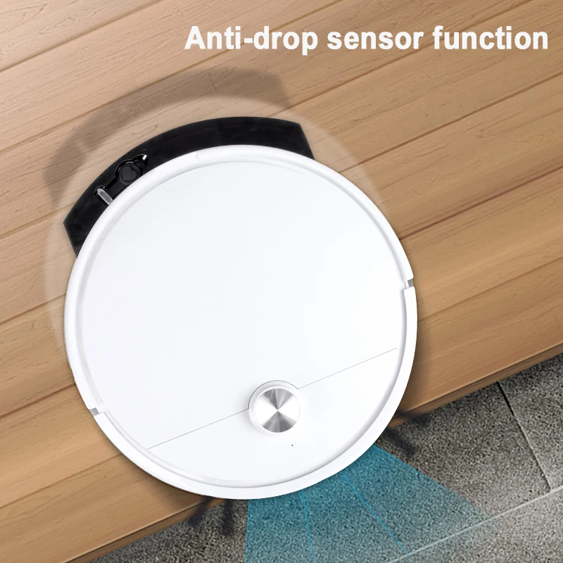 US $64.87 2021 Upgrade Robot Vacuum Cleaner Household Smart Wet And Dry Wireless Vacuum Cleaner AntiDrop Remote Control Remote Control