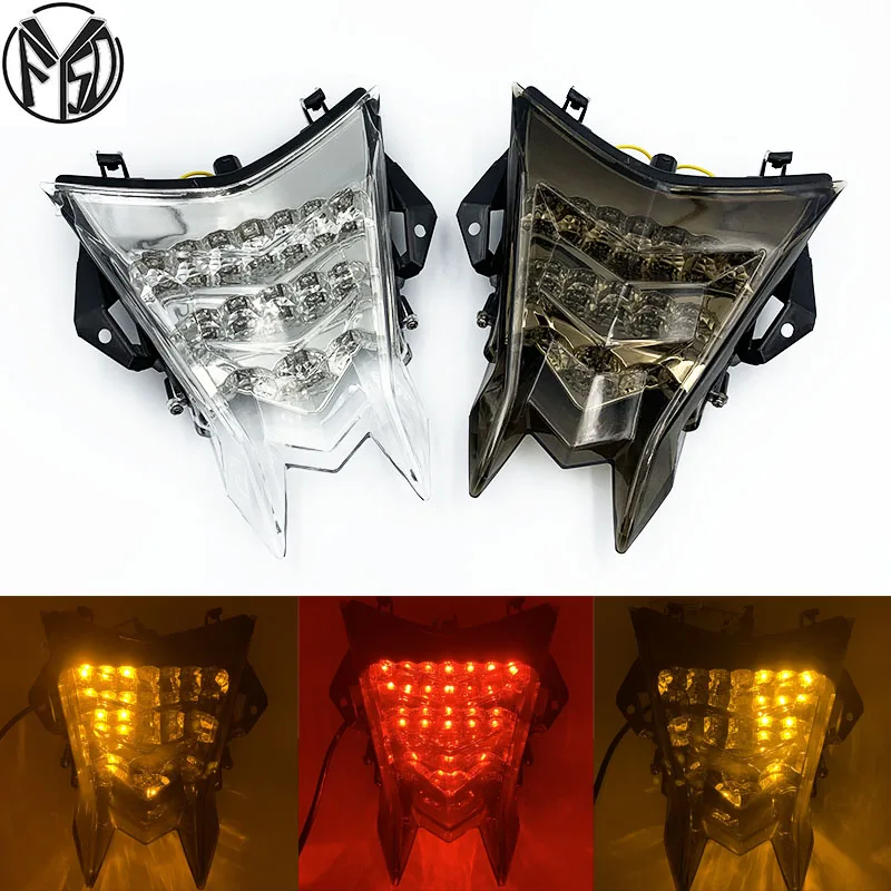 

Светодиодный задний стоп светильник сигнал, указатель поворота для BMW S1000R, HP4, S1000RR 2010-2017, 11, 12, мотоциклетная Интегрированная Лампа поворота, фонарь для мотоцикла