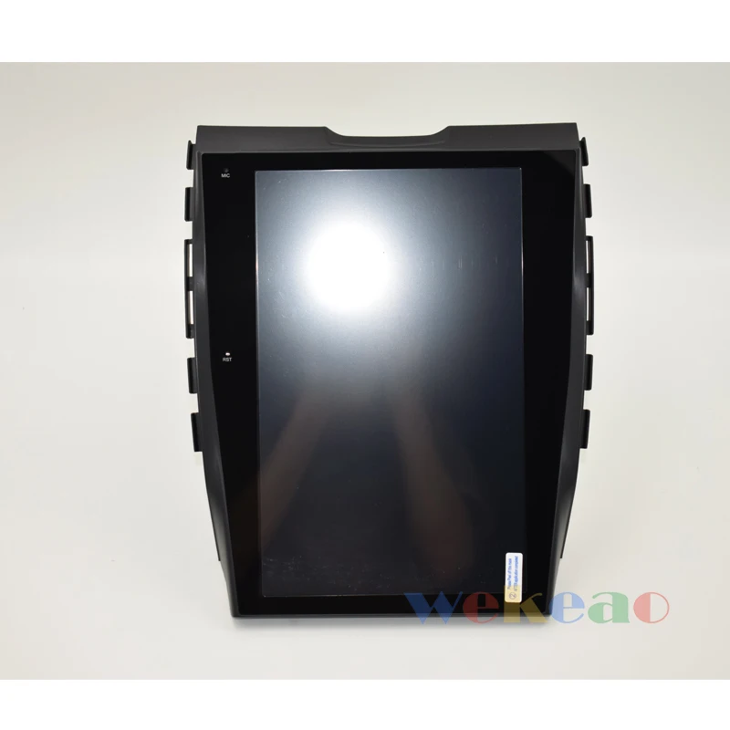 Wekeao вертикальный экран Tesla style 12,1 ''1 Din Android 8,1 Автомобильный мультимедийный Dvd навигатор Автомагнитола для Ford Mondeo 2013+ wifi