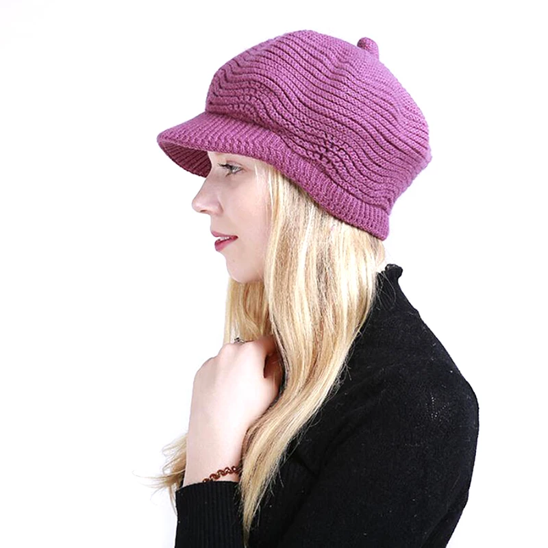 Для женщин зимние вязаные теплые и нежные темпераментные шапки Skullies Beanies шапки ручной работы женская шапка вязаная шапка