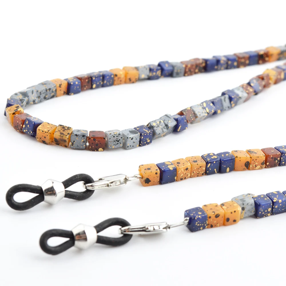 Розничная продажа квадратные очки ручной работы с бисером солнцезащитные