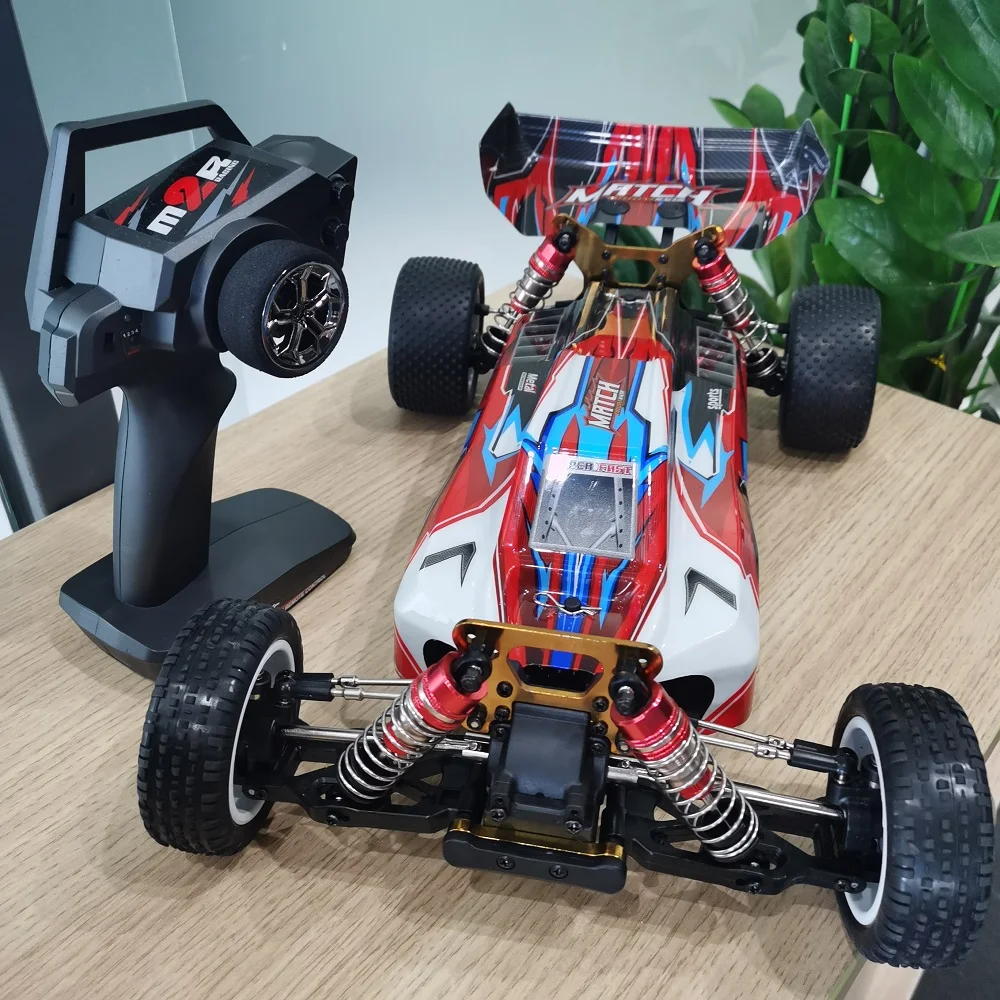Wltoys 104001 RC카 1/10, 4WD 2.4G 무선 제어 자동차, 드리프트 오프로드 메탈, 고속 레이싱 클라이밍 자동차, 차량 장난감