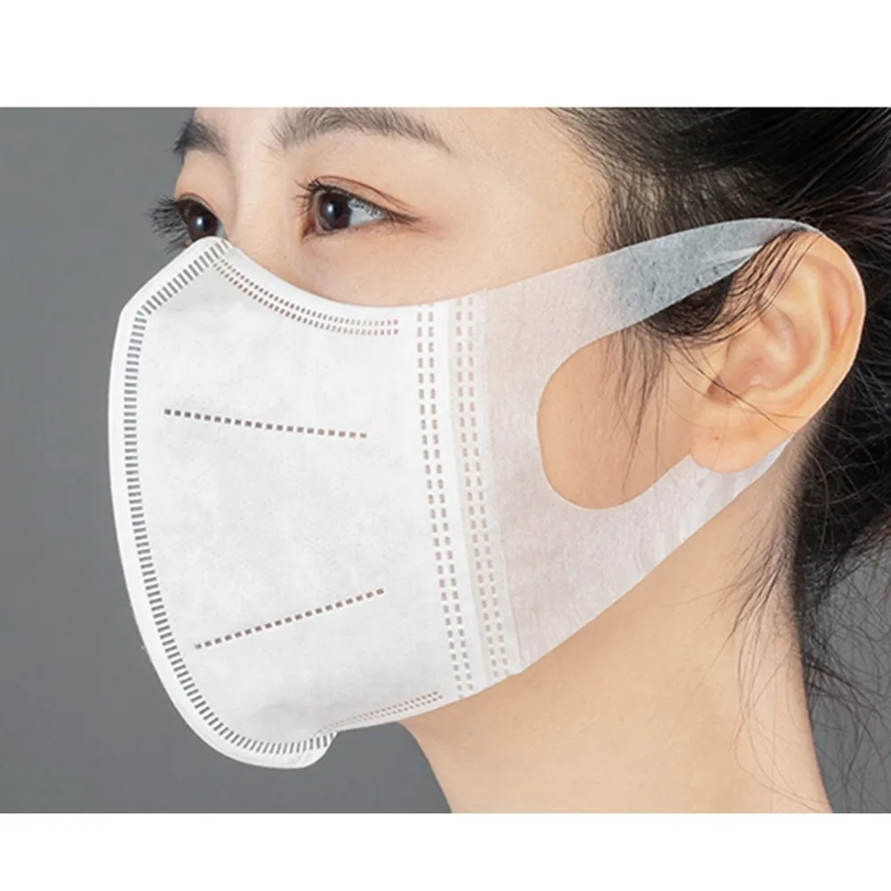 

In stock 50PCS/Box Anti-virus 3D 3-Ply Face Mask Dustproof Respirator Disposable Non-Woven PM2.5 Anti-bacterial Mouth Face Mask