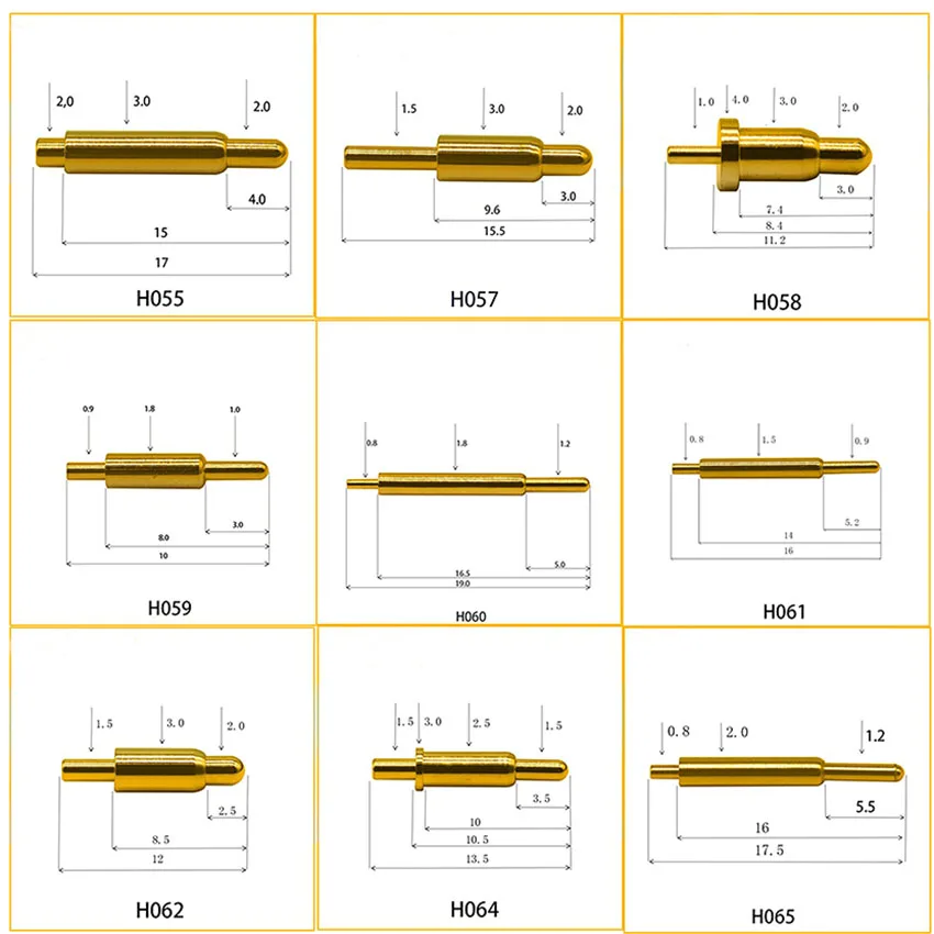 1 Pz Ad Alta Corrente Caricato A Molla Pogo Pin Maschio Femmina Connettore Alimentazione Connettore Batteria Corrente Pesante Pogo Pin Header Charge 5