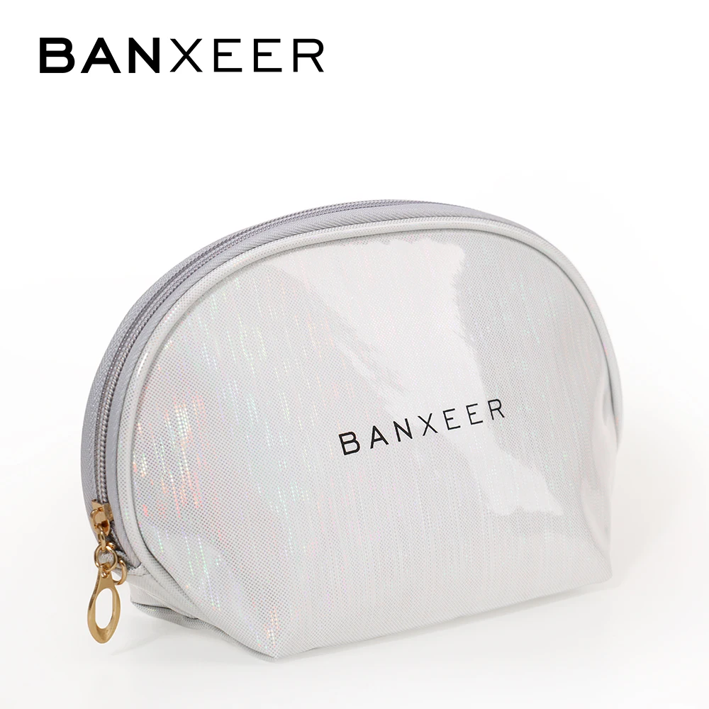 BANXEER косметичка для женщин, сумки для макияжа, водостойкая многофункциональная дорожная косметичка с зеркалом, инструменты для макияжа, Органайзер - Цвет: cosmetic bag