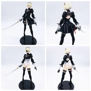 

Nier automata yorha no. 2 moveable 2b changeable action figure collection model doll 30cm Toy