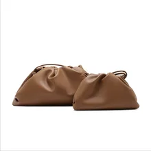 Коровья спилок кожа облачная сумка мягкая кожа Madame одно плечо сумка-мессенджер Роскошные наклонные пельменки сумки женские сумки