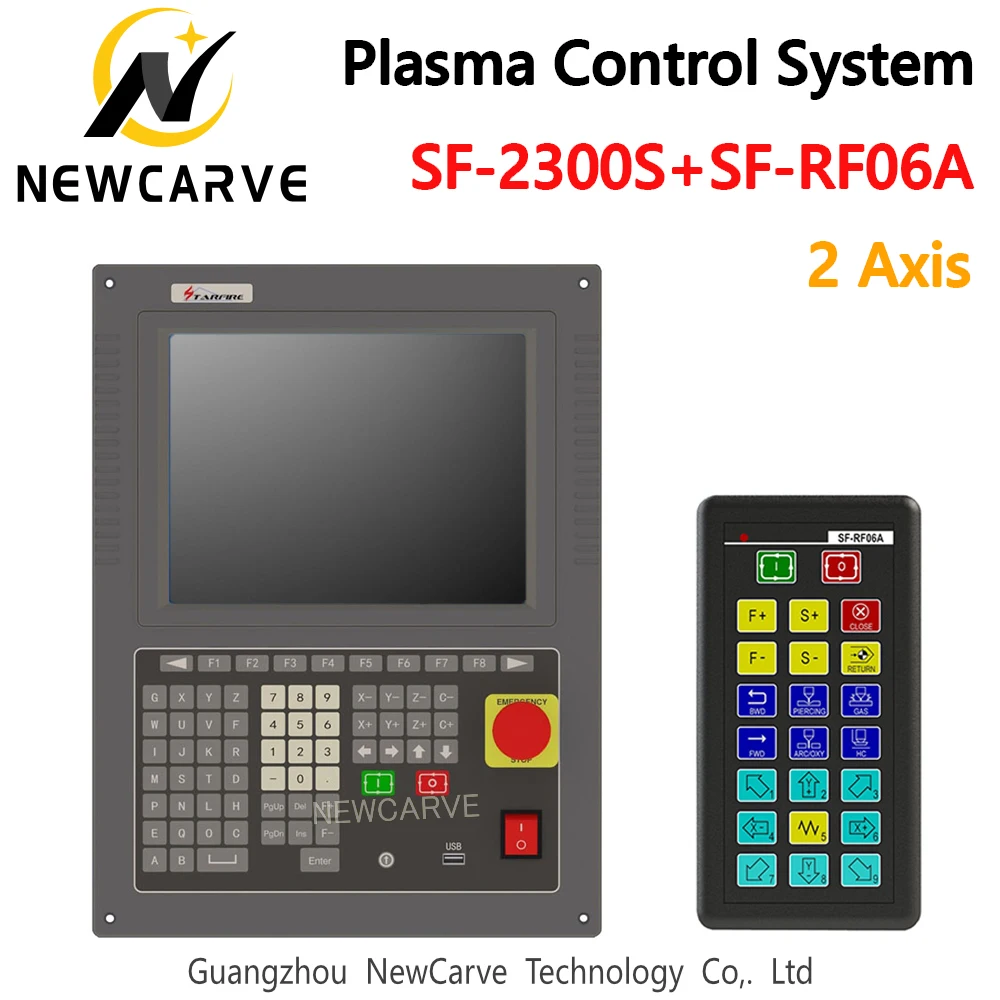 CNC 플라즈마 컨트롤러 STARFIRE SF-2300S 지원 플라즈마 토치 높이 컨트롤러 THC TSH/F-2200H 버전 NEWCARVE