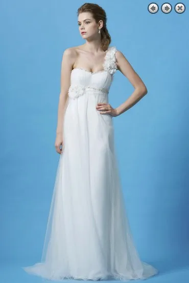 vestidos белые длинные свадебные вечерние платья с бисером размера плюс с завышенной талией пляжные свадебные платья для беременных женщин
