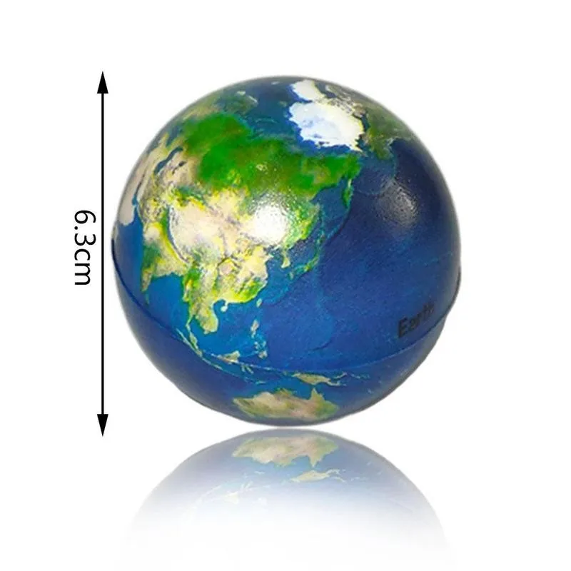 6.3cm Earth Globe Ball Eight Planets Moon Star Ball Color