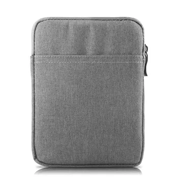 

6 Inch Case E-Book Reader Protective Holster Liner Protection Bag Canvas Fleece Zip Bag For Xiaomi iReader T6 and other 6 inch