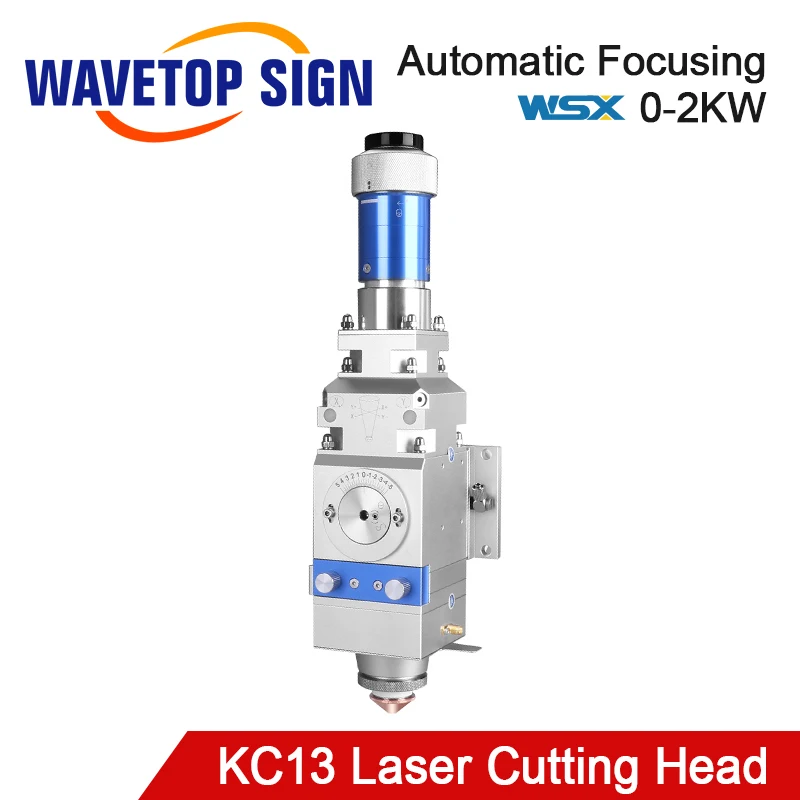 WaveTopSign WSX KC13 0-2kw волоконная Лазерная режущая головка ручная режущая головка 2000 Вт для резки металла