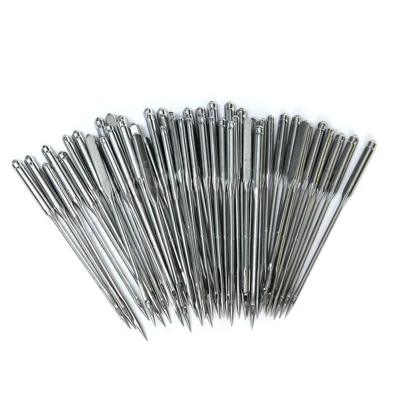 

(40) 50pcs/lot Household Sewing Machine Needles Size 11/75,12/80,14/90,16/100,18/110 Home DIY Sew Needle Tool