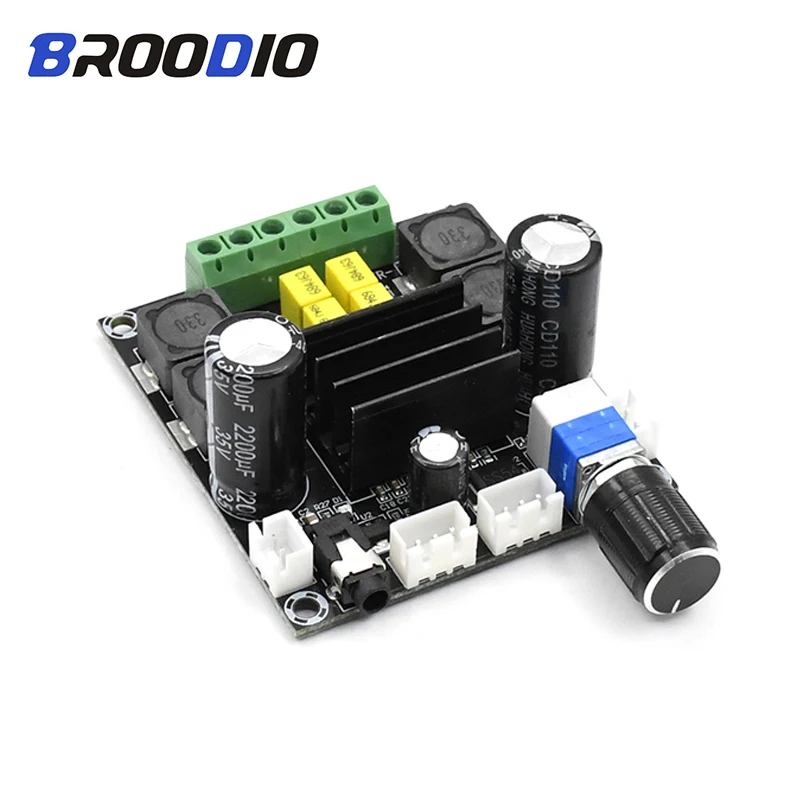 

TPA3116D2 High Power Digital Audio Amplifier Board Dual Channel 100W*2 Class D Amplifiers Sound amplificador DIY DC12-24V