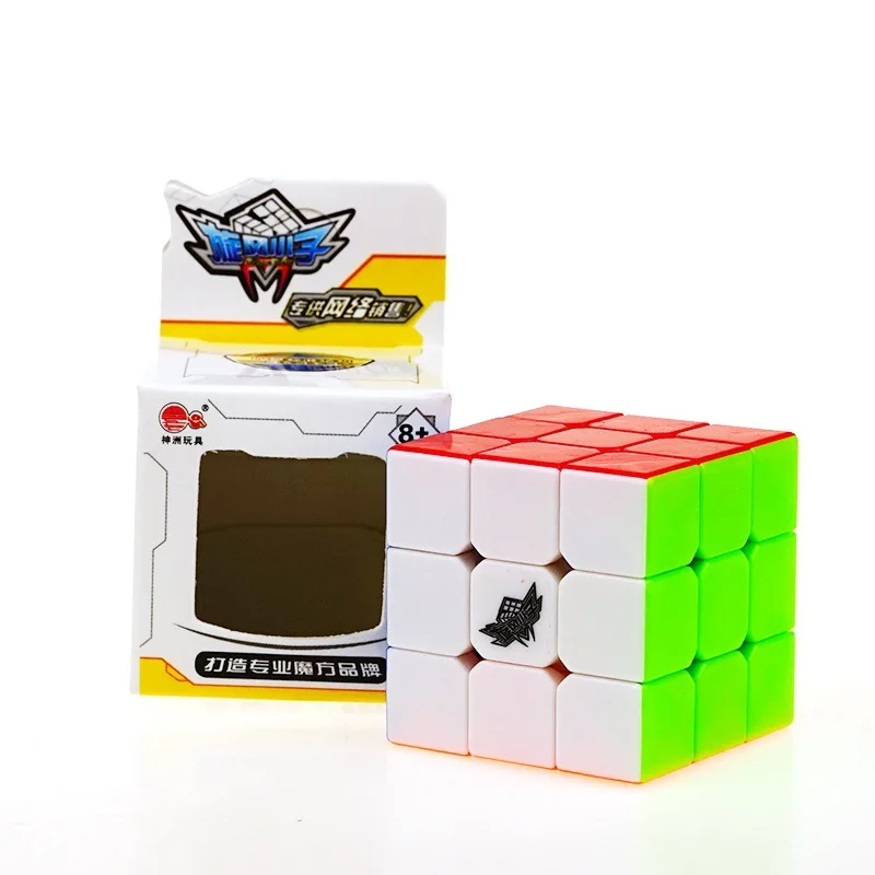 Cyclone Boys FeiWu Mini 3x3x3, волшебный кубик-головоломка без наклеек, кубики, скоростная квадратная головоломка, 40 мм, игрушка в подарок