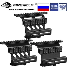 Тактический Пикатинни Вивер АК серия боковое Крепление Рельс Быстрый QD 20 мм Пикатинни отсоединения двухсторонний АК прицел крепление кронштейн винтовка