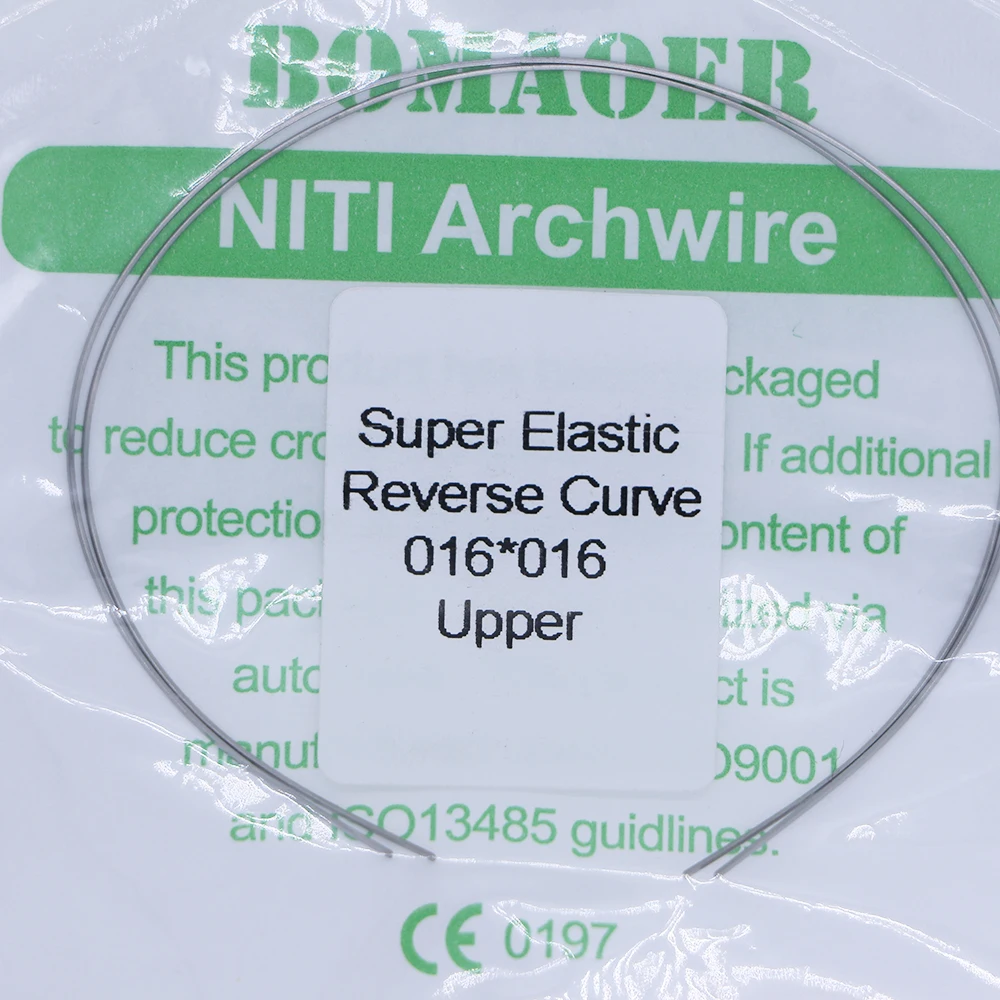 Arco Flexy Niti Estetico Super Elastico Rhodium Retangular O - Dental