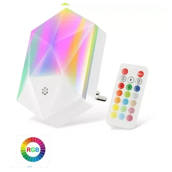 

BRELONG new RGB remote control night light 16 color colorful intelligent dimmable gradient baby room lighting atmosphere lamp