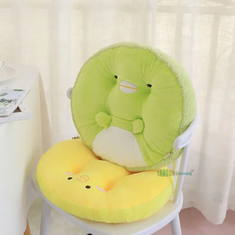 45 см sumikko gurashi плюшевые игрушки подушка собака кошка Мягкий Плюшевый Медведь Кролик курица спинка дивана кресла детские подарки