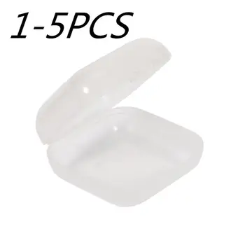 

1-5PCS Transparent Case Cover For SD TF Earbuds coin Ultra-light Plastic Earphone Storage Box Cover Headphone Accessories