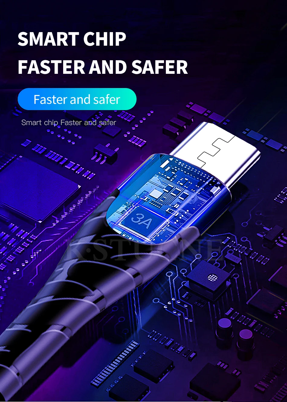 Micro USB кабель быстрой зарядки Кабель зарядного устройства микро-usb для samsung A7 Xiaomi Redmi Note 5 Android кабели для мобильных телефонов