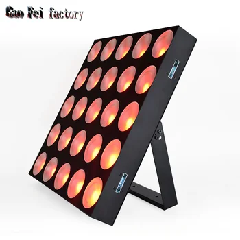 

25x10w RGB 3IN1 LED COB Matrix led par dmx control stage beam light good for dj bar nightclub
