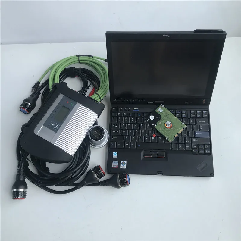 Высокое Качество MB Star C4 SD соединение с 2020 12 программным обеспечением HDD