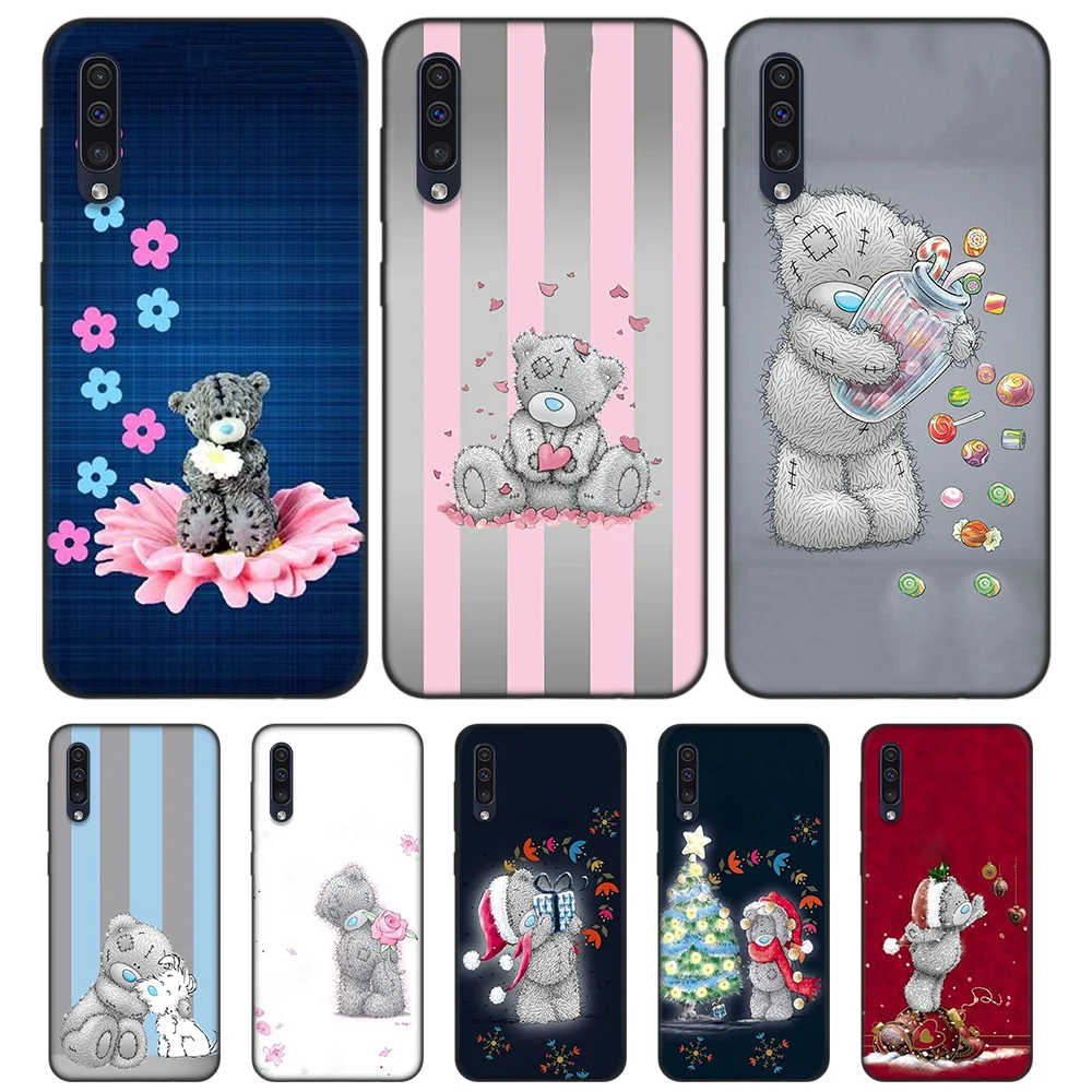 

Blcak Soft Silicone Case Cover for Samsung Galaxy A6 A7 Plus 2018 A10 A20 A30 A40 A50 A60 A70 A80 A20E Fundas Capa Tatty Teddy B