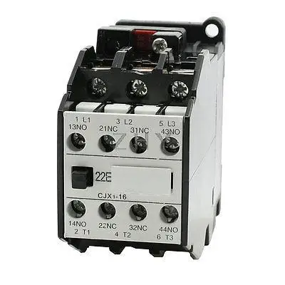 

380V/50Hz 460V/60Hz Coil 2NO 2NC Circuit AC Contactor CJX1-16A Ui660V Ith31.5A