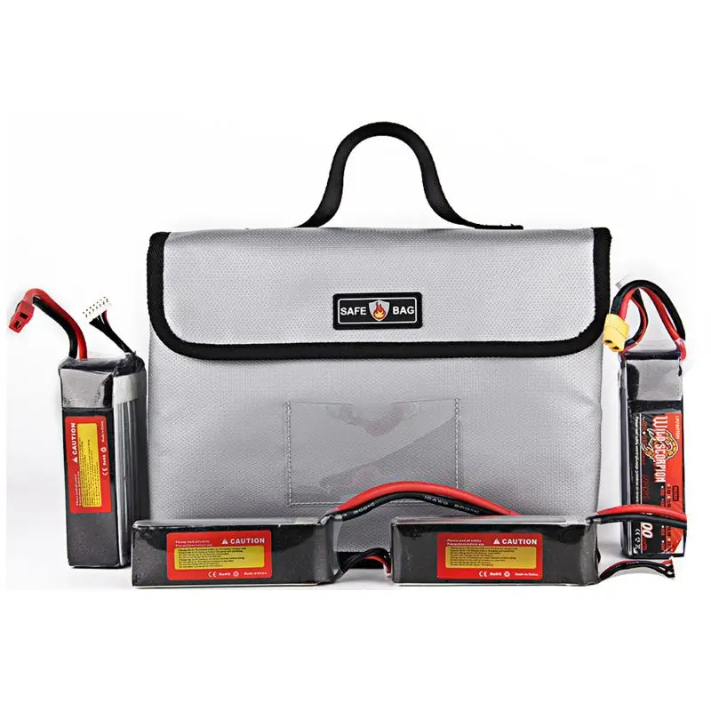 26 x18 Flame Retardant Materials LiPo Battery Charging Protection Explosion proof Safe Guard Bag 2