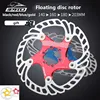 Rotor de freno de disco flotante para bicicleta, disco ultraligero de enfriamiento rápido anodizado, engrosamiento, 140, 160, 180 y 203mm ► Foto 1/5