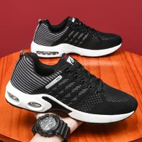 Hot New Air Cushion Sneakers Men Shoes Breathable Mesh Lightweight Running Shoes for Man Sports Male Athletic Big Size 39-48