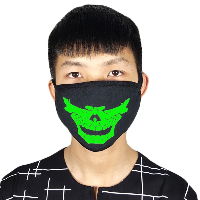 1Pc Cotton Anti-Dust Face Mouth Mask Fluorescent Earloop Fashion Windproof Cover