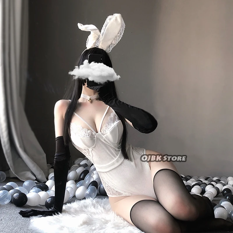 LILICOCHAN Bunny Girl Sexy Anime Cosplay Costume 3 Rabbit Bodysuit Erotic Outfit For Woman Wrapped Chest Sweet Gift Girlfriend -Zentai shop online