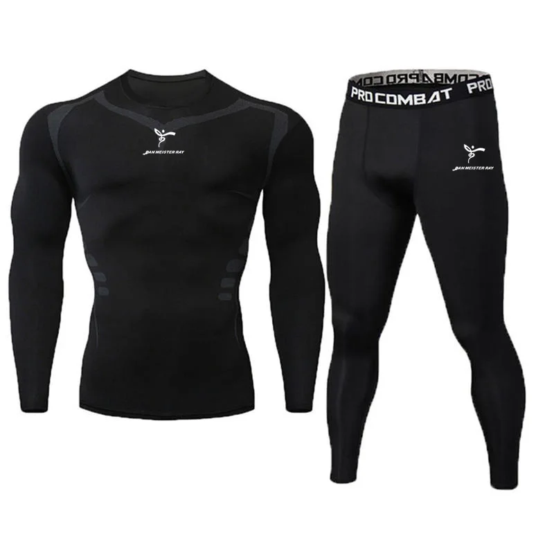 Men Gym Fitness Clothing Sportswear Quick Dry Compression Suits Men's Running Set Fitness Tight Sport Suit Outdoor Jogging sets Men Gym Fitness Clothing Sportswear Quick Dry Compression Suits Men's Running Set Fitness Tight Sport Suit Outdoor Jogging sets