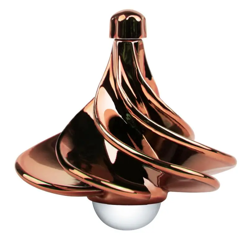 Ветер Spinner EDC Blow Figet Spinner Настольный волчок игрушки для снятия стресса - Цвет: E