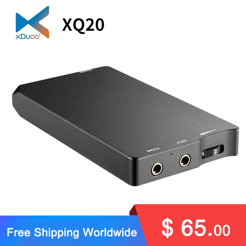 

XDUOO XQ20 High Thrust Lower Distortion Lower Noise Portable Headphone Amplifer