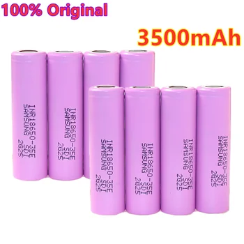 

100% original 18650 power lithium battery 3500mAh 3.7v 25A high power INR18650 35E Adapter for power tools