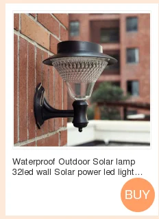 LED Solar courtyard Lamp Waterproof IP5 Spotlight Motion Sensor light Wireless Wall light For Outdoor Garden Yard Decoration
