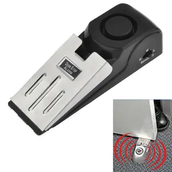 

Plastic Door Plug Anti-Theft Device Door Stop/Press Type Door Resistance Alarm Home Anti-Theft Alarm Device