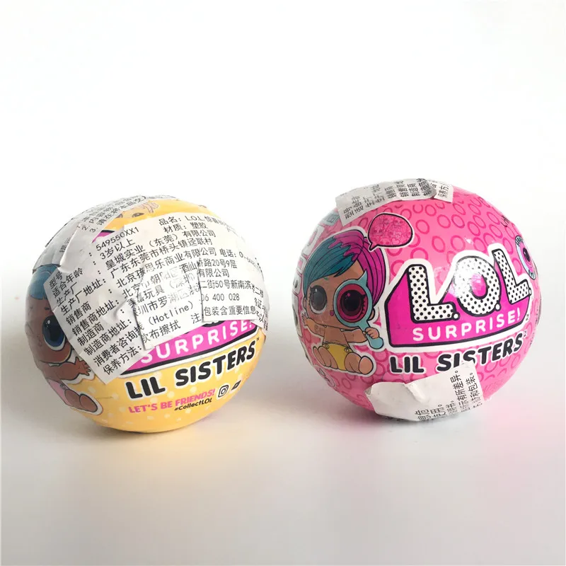 

Original LOL SURPIRSE Dolls 4th Generation HAIR GOALS Magic DIY Random lols dolls Action Figure model Girl's toy gift