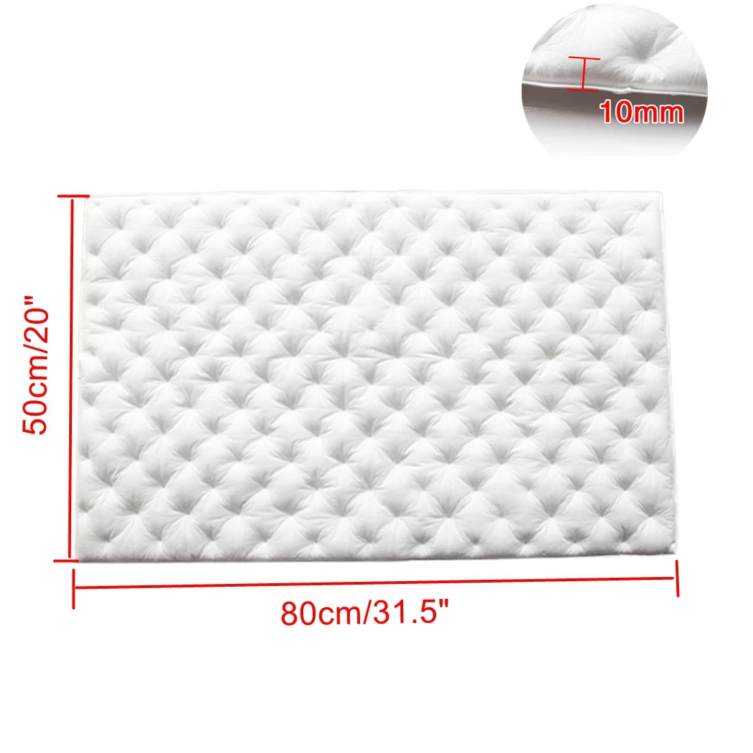 UXCELL 80 см/31,"* 50 см/20" 4.3sq.ft хлопок звукоизолирующий изоляционный коврик шумоизоляционный теплозащитный изоляционный автомобильный пеноматериал