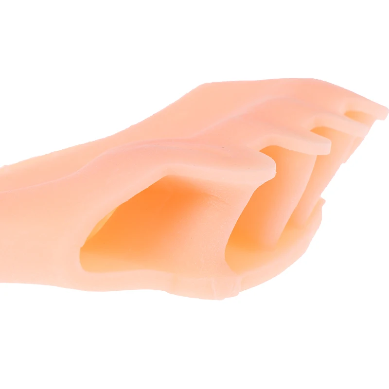 1 Pair Orthodontic Toe Braces Silicone Toe Foot Cover Care Tool Bunion Toe Separator Corrector Hallux Valgus Straightener